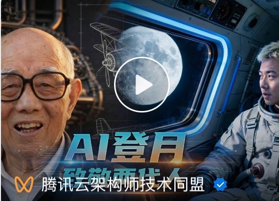 AI登月：致敬两代人